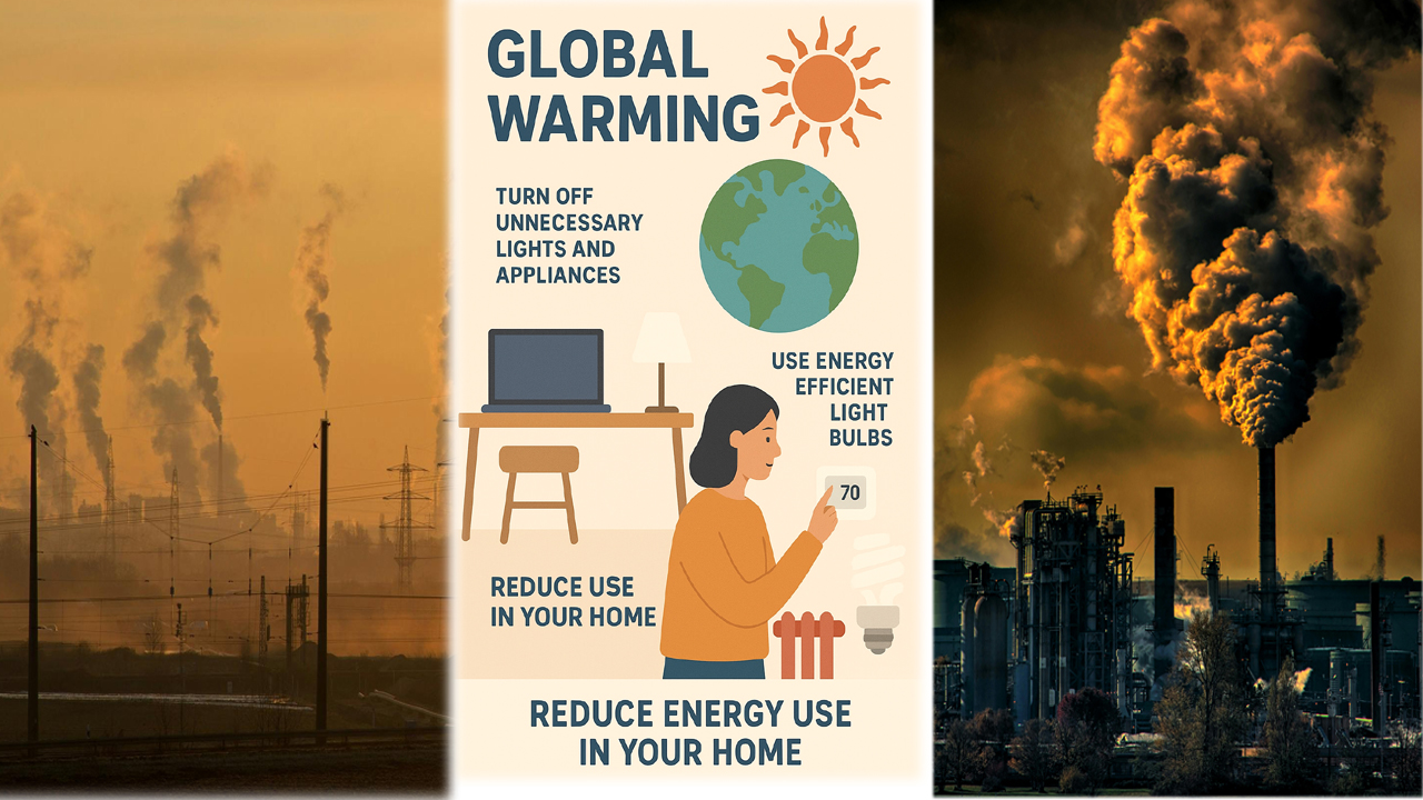 Global Warming and the Power of Everyday Choices: How Simple, Affordable Actions Inside Your Home Can Reduce Electricity Waste, Cut Harmful Emissions, Save Money, Protect the Planet, and Secure a Safer Future for Generations to Come Without Expensive Cars or High-Cost Technology, By Turning Off Unused Lights and Appliances, Choosing Energy-Efficient Bulbs, Adjusting Thermostats Wisely, Improving Home Insulation, Rethinking Daily Transportation Habits, Supporting Small Eco-Friendly Changes, Encouraging Responsible Living, and Proving That Fighting Climate Change Starts With Awareness, Discipline, and Smart Decisions Made by Ordinary People in Their Own Homes Every Single Day Global Warming: Simple and Affordable Ways to Protect Our Planet from Home How Small Changes at Home Can Help Fight Global Warming Global Warming Awareness: Easy Everyday Actions That Make a Big Difference Fighting Global Warming Without Spending Money: Smart Home Energy Habits Reduce Energy, Save Money, and Help Stop Global Warming Global Warming and You: Practical Steps to Create a Safer Future Simple Home Solutions to Reduce Global Warming’s Impact How Turning Off Lights and Saving Energy Helps Fight Global Warming